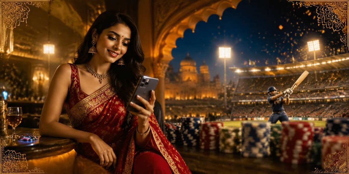 Live dealer managing teen patti game with players in India